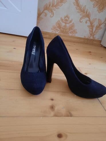 женские классические туфли на танкетке: Qadın üçün klassik tufli - Brend: Doprins (içlikdə loqo görünür) - — 1