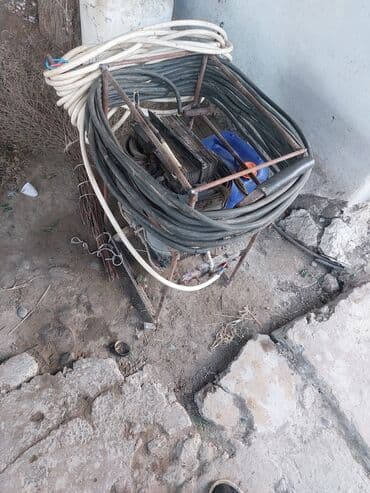 işlənmiş setka: Svarka aparatı 220 ilə işləyir lazım olduqda 380 ile de işləyir — 4