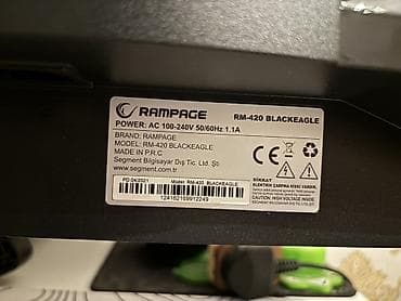 yeni modem: Rampage RM-420 Black Eagle — 27” 165Hz Gaming Monitor 🎮 Gaming üçün — 3