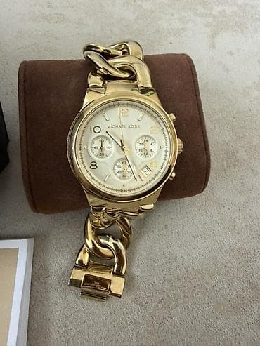 beli: Yeni, Qol saatı, Michael Kors, rəng - Qızılı — 1