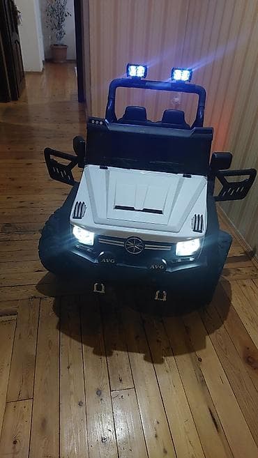 usag maneji: Uşaq üçün elektrikli off-road tipli minik maşını - Korpus: ağ-qara — 4