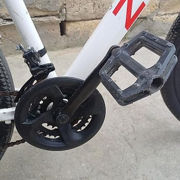 ZIGZAG şəhər/trek velosipedi - Rəng: ağ-qara (ZIGZAG loqosu) - — 4