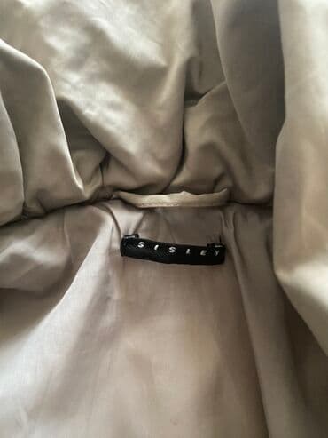 qadın jaketləri: Sisley qadın qış gödəkçəsi - Rəng: açıq bej/şampan - Model: qısa — 3