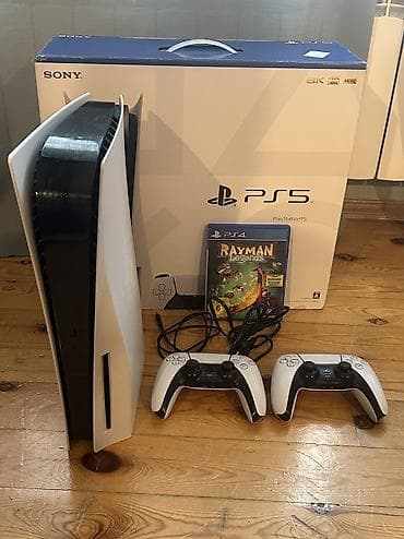 Sony PlayStation 5 (diskli versiya), 825 GB yaddaş. Paket: - 2 ədəd