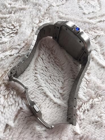 bil: Cartier Santos avtomatik kişi saatı - Korpus: paslanmayan polad — 6