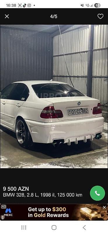 1998 bmw: BMW 328: 2.8 l | 1998 il Sedan — 2