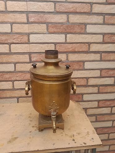 smavar: İşlənmiş Od Samovar, 7 l, Ünvandan götürmə — 2