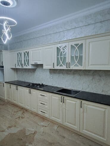 işlenmiş seyf qapi: Sifarişlə mətbəx dəsti, Özü çəkən petlələr, Mat laminat, Kredit yoxdur, Pulsuz çatdırılma — 1