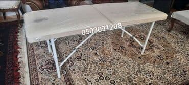 barraker qayçısı qiymeti: Yeni, Masaj kuşetkası, Qatlanan çemodan, rəng - Ağ — 2
