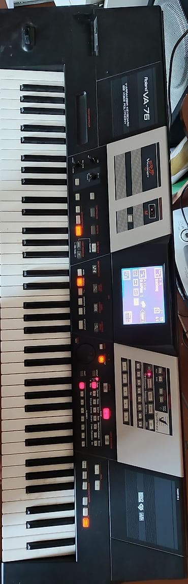 VA-76 sintezator ALƏT İDYAL VƏZİYYƏTDƏDİR! ÇAPILMAMIŞ, TOY ÜZÜ — 1