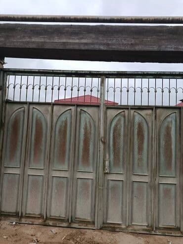 Satılır: Metal Darvaza Ölçü: 3.5 metr en Möhkəm metal konstruksiya