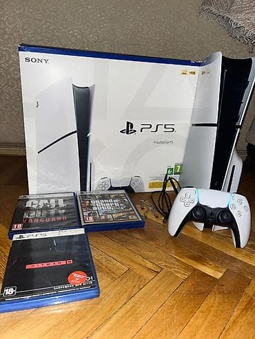 Sony PlayStation 5 (Diskli versiya) oyun konsolu seti 1tb yaddaş