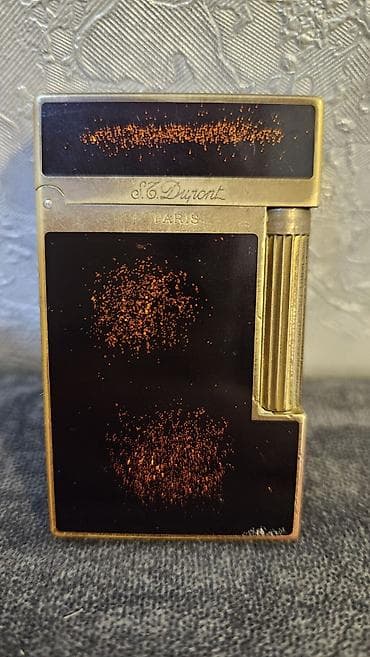 S.T. Dupont Paris benzinli alışqan Orginal. - Model: Ligne 1 Large