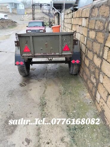 qoşqu yeri: Yük qoşqusu (tək oxlu) - Metallik korpus, dərin yük yeşiyi - Arxa — 4