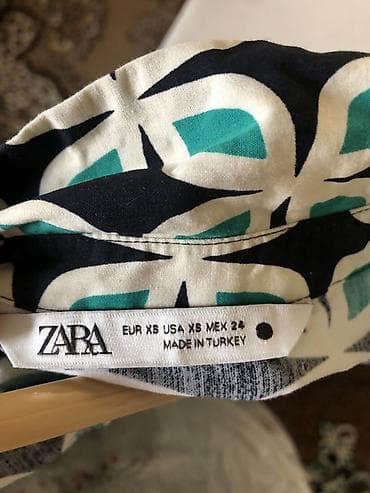 usa koftalari: ZARA qadın paltarı - Model: köynək-kəsimli tunik/paltar - Ölçü: XS — 2