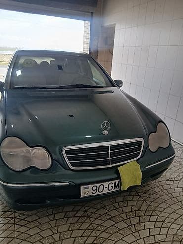 mersedes 1 8: Mercedes-Benz C-Sinif sedan - Kuzov: sedan, metalik mavi-yaşıl rəng - — 2