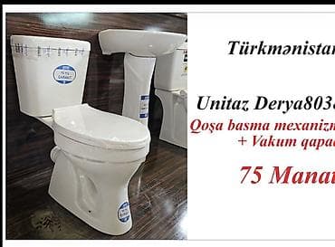unitazlar: Məhsul: Asma və yerüstü unitaz modelləri 1) Çin – Asma JS-906 — 4
