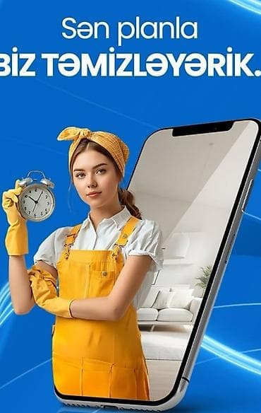 Salam.Ev,ofis, obyekt təmizlik işine gedirem qiymet razılaşma yolu ilə