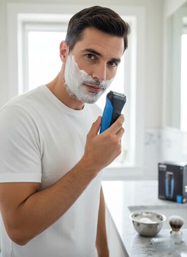 işlənmiş əşiyalar: Elektrik üzqırxan, Braun, İşlənmiş, Ünvandan götürmə — 3