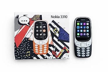 Nokia 3310, rəng - Göy, Düyməli