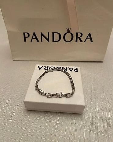 Сумки: Pandora gümüş qolbaq dəsti satılır. - Brend: Pandora - Material: 925 — 1