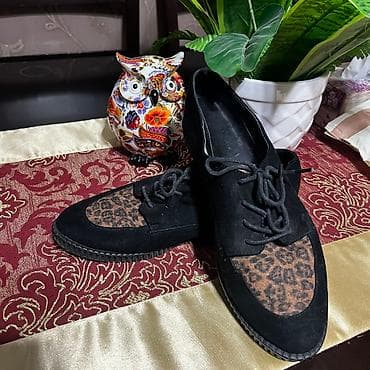 Tuflilər: Tuflilər, Ölçü: 42, rəng - Qara, İşlənmiş — 1