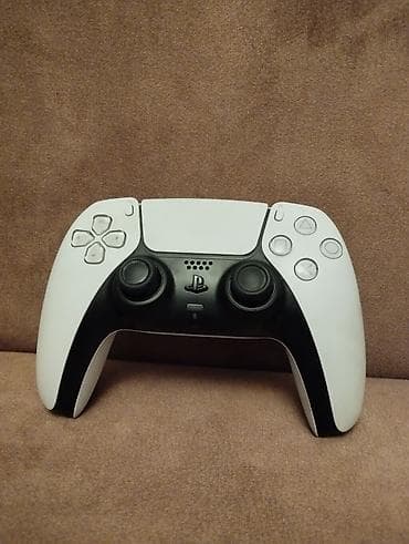 playstation 5 irshad: PlayStation 5 DualSense simsiz oyun pultu (orijinal, ağ-qara) — 1