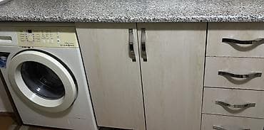 ikinci el skaflar: Mətbəx mebeli dəsti - Material: MDF/LDSP tipli panel, açıq krem — 1