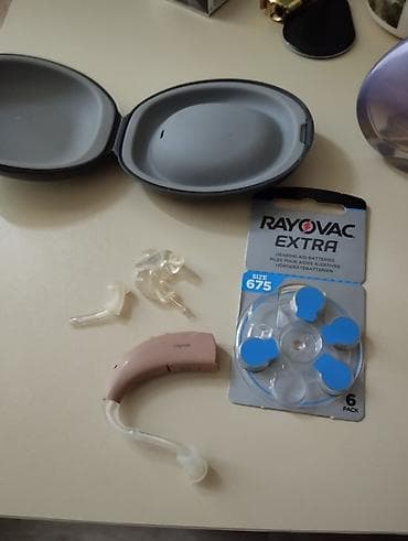 silikon plaster: Məhsul: Signia qulaq eşitmə aparatı (BTE – qulaq arxası) — 2