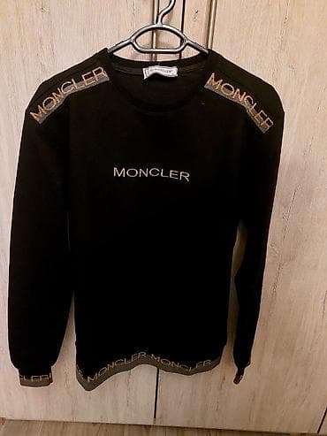 Corab və alt paltarı: Svitşot, Moncler, 2XL, rəng - Qara — 1