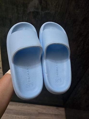 tap.az saatli: Məhsul: Primark mavi “cloud” tipli slayd terliklər - Rəng: Açıq mavi — 2