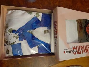 Qadın şalvarları: Домашний комплект. Новый в упаковке. Размер большой. Шёлковый, очень — 2