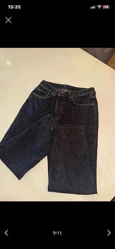Cins şalvarlar yeni kimi Asos 40 beden