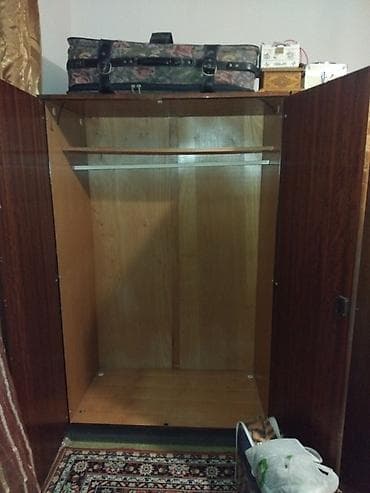 plastik qutular: 2 qapılı, Qəhvəyi, Taxta, Açılan, Düz dolab — 5