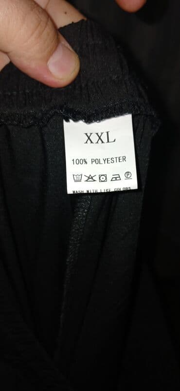 Köynəklər: İdman dəsti, 2XL, rəng - Qara — 5