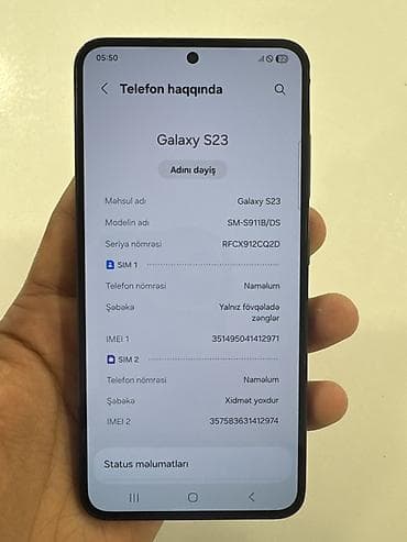 nokia arte carbon: Samsung Galaxy S23, 128 GB, rəng - Qara, İki sim kartlı — 3