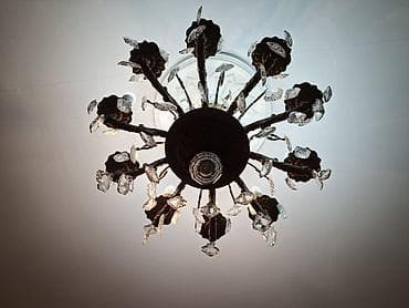 qədimi sufrə: Çılçıraq, 10 və daha çox lampa, Metal — 2