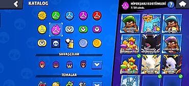 sport geyimler: Brawl Stars hesabı – zəngin kostyum və statistikalar Ümumi: - Profil — 1