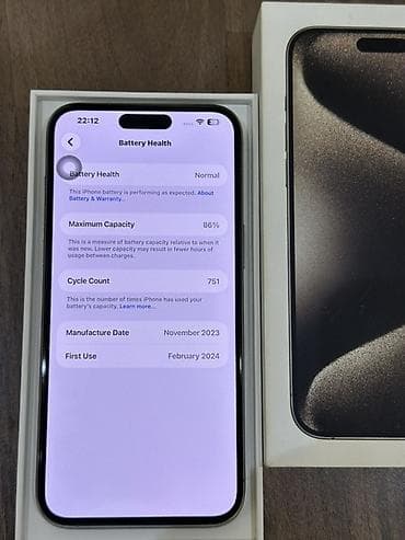 iphone dubay barter: IPhone 15 Pro, Space Gray, Face ID — 10