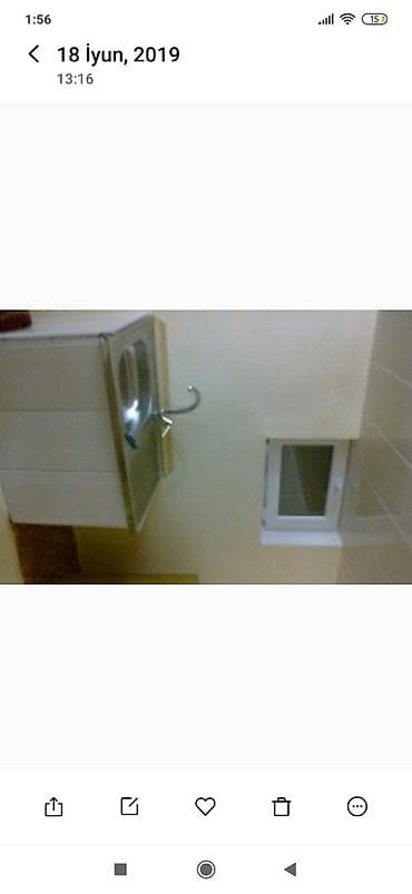 studio menzil kiraye: 30 kv. m, 1 otaqlı, Qaz, İşıq, Su — 1