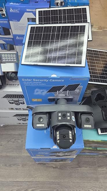 wifili kamera: Günəş panelli təhlükəsizlik kamerası sistemi Xüsusiyyətlər: - Solar — 1