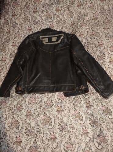 Kurtka, Dəri, Payız, Diesel, 2XL