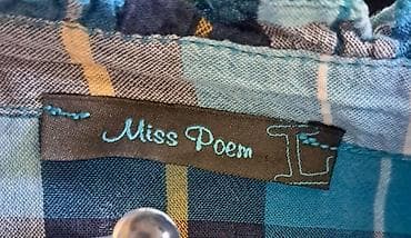 papaq sekilleri: Miss Poem qadın köynəyi/bluzası - Ölçü: M–L (etiketdə L göstərilib) - — 2
