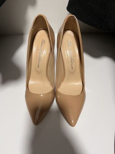 Tuflilər, Ölçü: 39, rəng - Bej, İşlənmiş