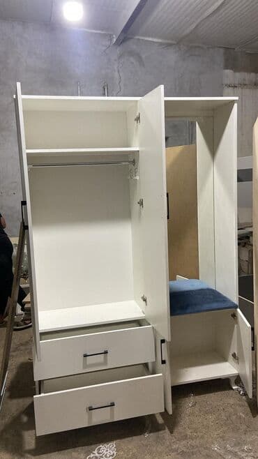 dəmir şkaf: Распашной, 3 двери Прямой шкаф, Шкаф в прихожей, Азербайджан — 2