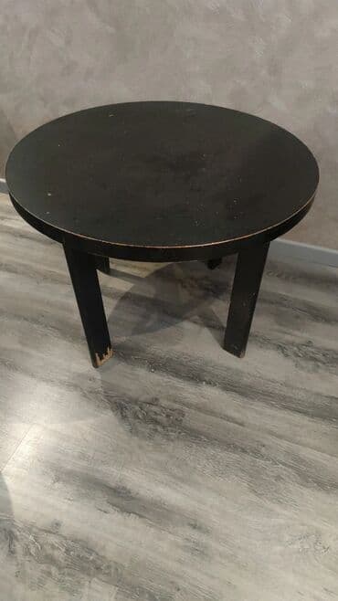 ikinci el metbex stolu: Jurnal masası, İşlənmiş, Yumru masa — 1