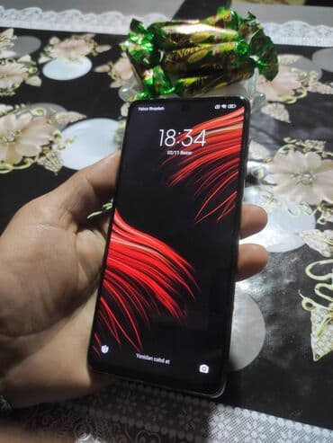 fly evo 4 телефон: Poco X3, rəng - Göy, Face ID — 1