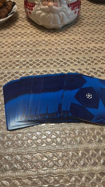 Maskalar, eynəklər: Tam Orginal "Champions League Playing Cards"Kartları SATILIR.YALNIZ — 5