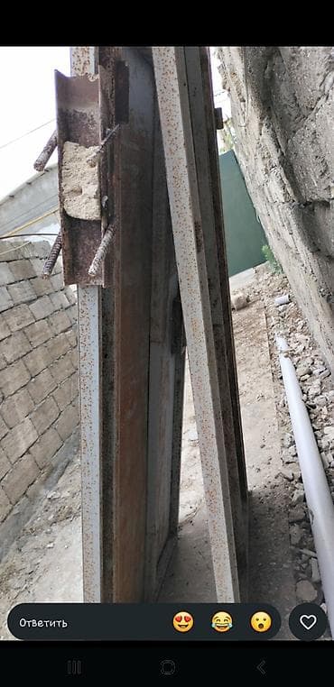 seyfi qapi: Metal qapı və çərçivəsi - Material: qalın metal - Komplekt: qapı — 3