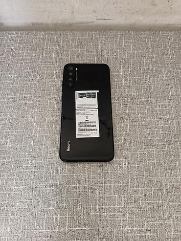 ev telefonlar: Redmi 64 GB, rəng - Qara, Barmaq izi — 2